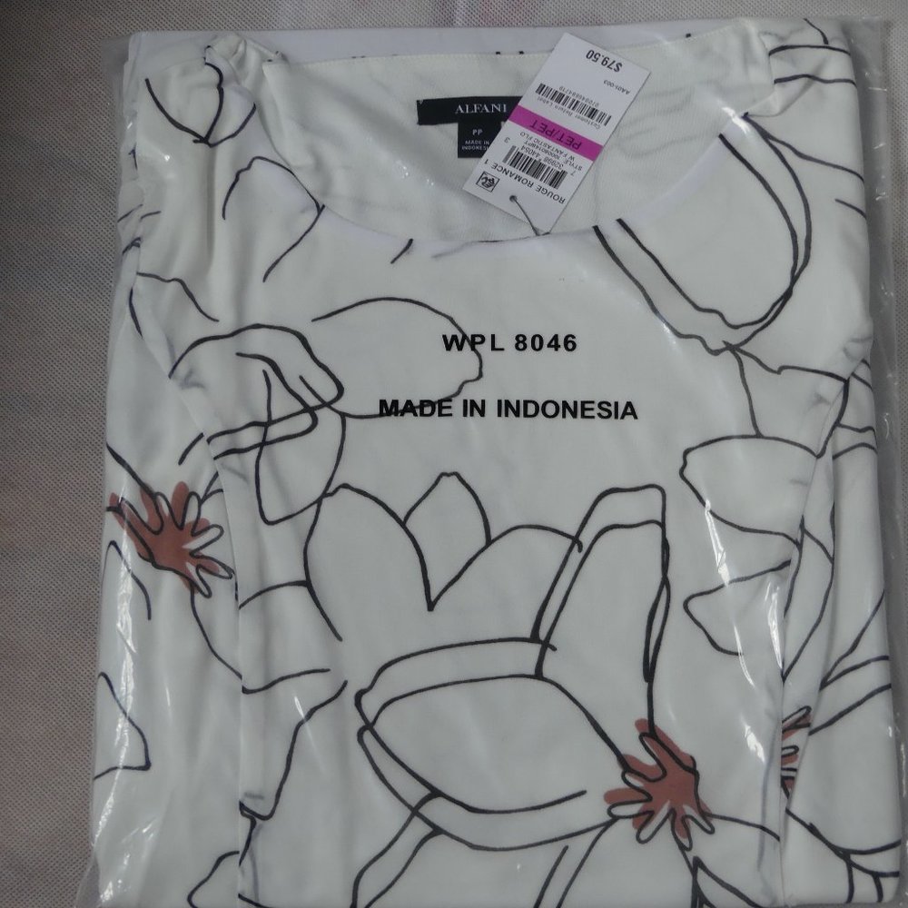 Alfani Sheer Blouse